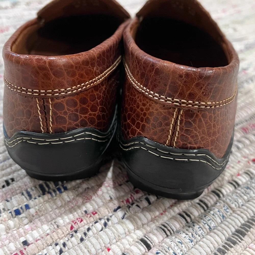 T.B. PHELPS Hornback Croco Bit Driver loafers size 9.5